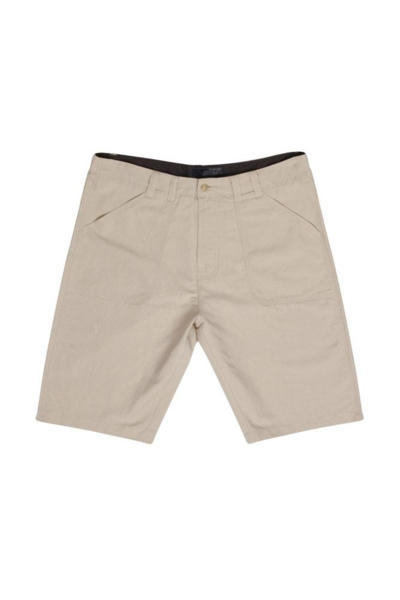 Beige hør shorts - Ed Baxter