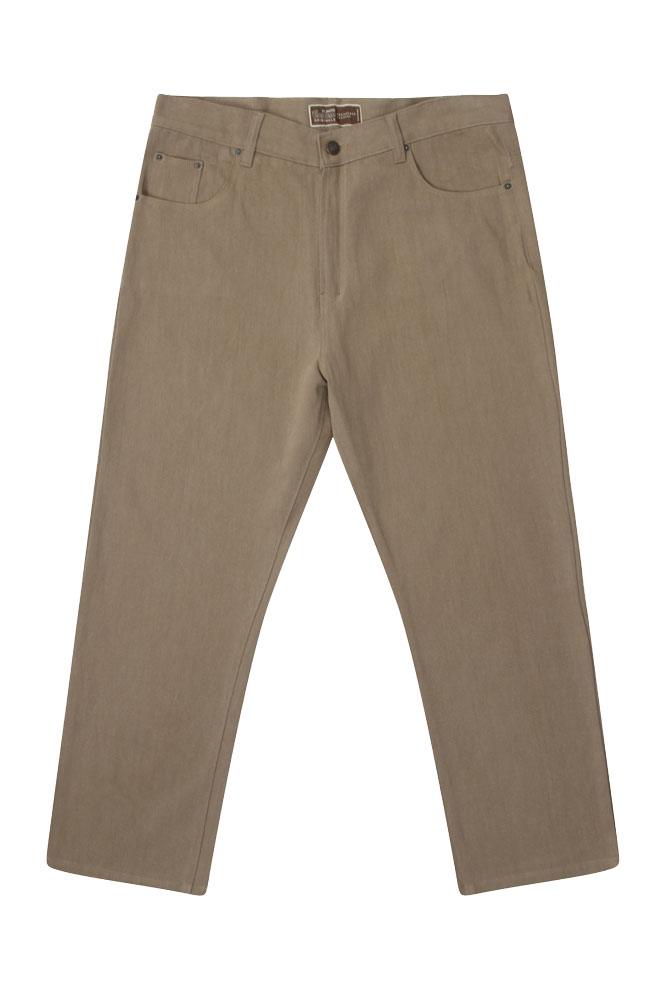 Ed Baxter sand-farvet jeans (30")