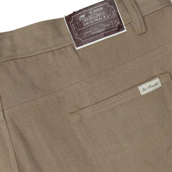 Ed Baxter sand-farvet jeans (30")