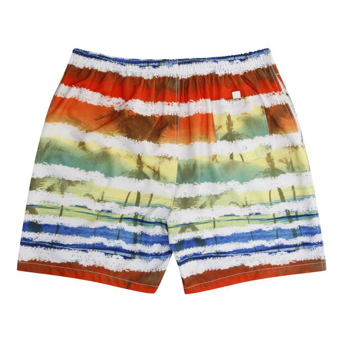 Badeshorts m. print (Mangefarvet) - Ed Baxter