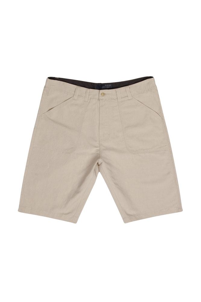 Beige hør shorts - Ed Baxter